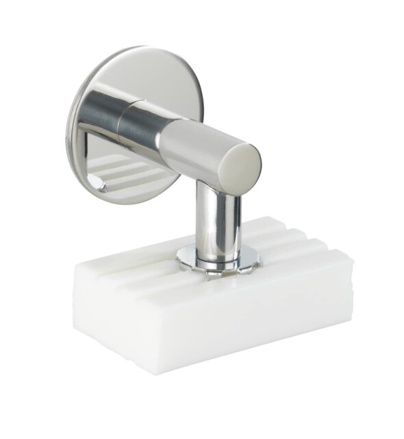 Wenko Stainless Steel Shiny Soap Holder With Magnet And Turbo-loc Wall