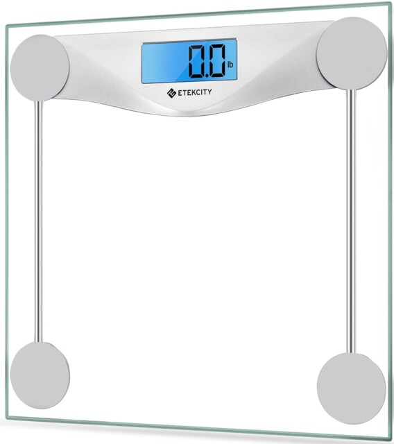 Etekcity Scales For Body Weight, Bathroom Scale With Clear Lcd