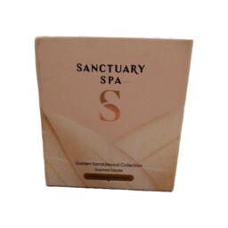 Sanctuary Spa Golden Sandalwood Collection Scented Candle (260g, Burn