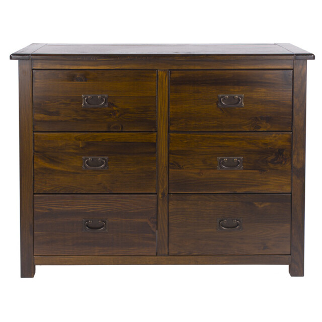 Boston Dark Pine Chests Of Drawers, Wardrobe, Bedsides, Bookcases &