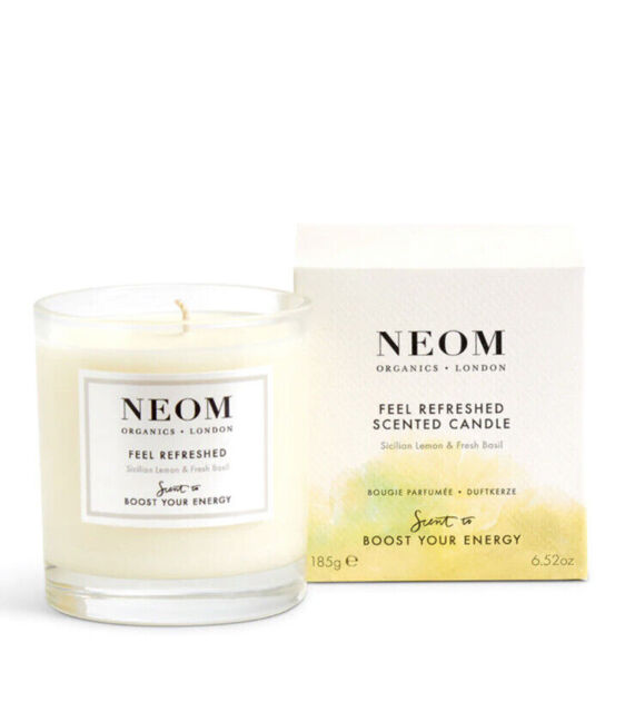 Neom Organics £37 Feel Refreshed Boost Your Energy Scented Candle 185g