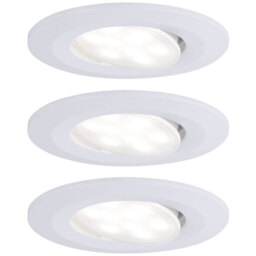 Paulmann 99927.0 Calla Led Recessed Light Set 18w Ip65 Matt White