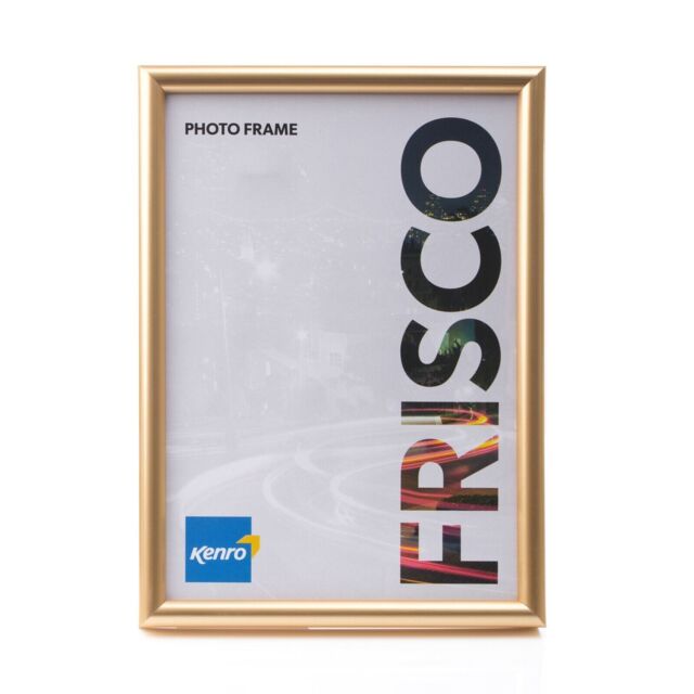 Kenro Frisco Gold Plastic Picture Photo Frame Wall Hanging / Free