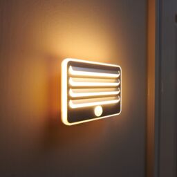 Auraglow Motion Sensor Pir Led Wireless Battery Operated Night Lights,