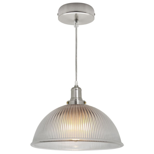 Modern Vintage Industrial Retro Loft Glass Ceiling Lamp Shade Pendant