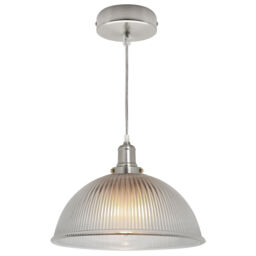 Modern Vintage Industrial Retro Loft Glass Ceiling Lamp Shade Pendant