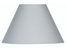 "Lampshade Grey 8"" Coolie Soft Premium Cotton 200mm Oaks Lighting"