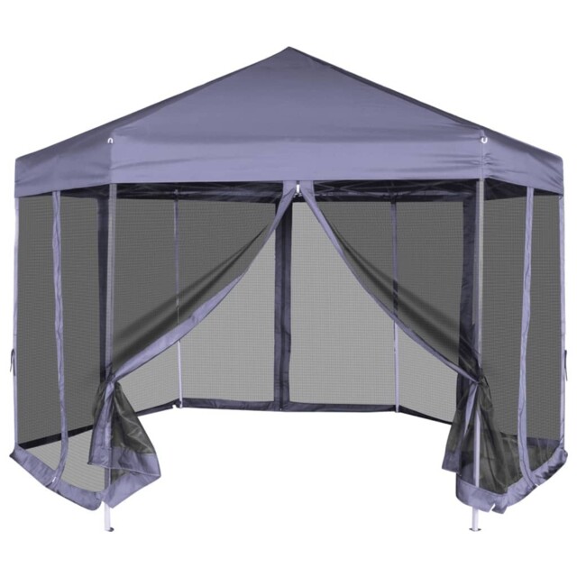 Hexagonal Pop-up Waterproof Outdoor Garden Gazebo Party Tent Marquee 3