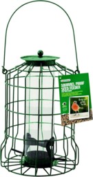 Gardman Bird Seed Feeder, Natural, 16 X 16 X 25.5 Cm