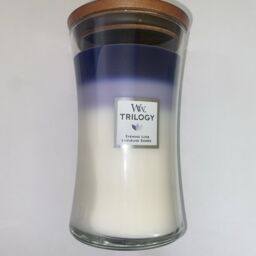 Woodwick Candle Evening Luxe Trilogy Large Hourglass Scent Decor Gift