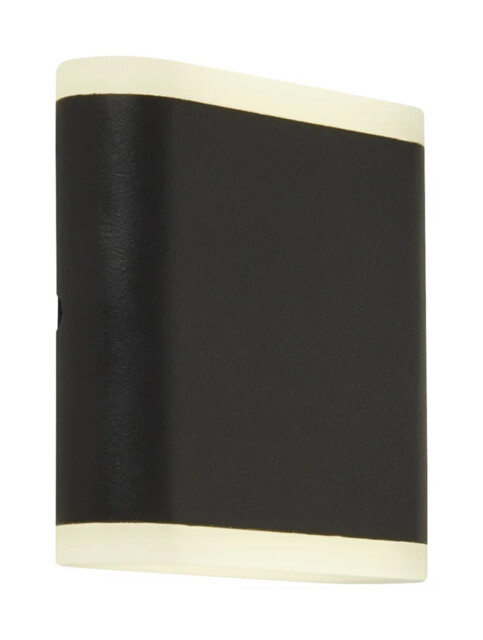Outdoor Light Black Stratford Ii Led Wall Ip44 Searchlight 3486bk