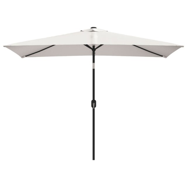 Outdoor Parasol With Metal Pole Garden Umbrella Patio Balcony Parasol