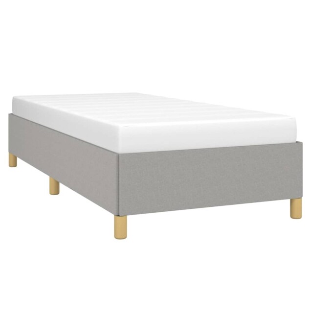 Bed Frame Mattress Foundation Bedroom Upholstered Bed Bedstead Fabric