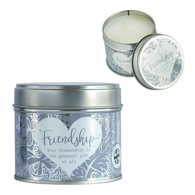 Said With Sentiment Candle In Tin - Friendship