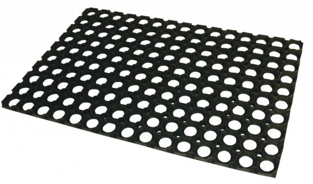 Rondo Outdoor Boot Scraper Rubber Door Mat Patio Doorway Non Slip Mat