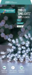Premier 200 Led Battery Operated Multi-action Christmas Tree Lights