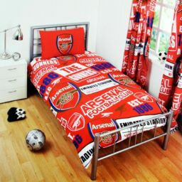Arsenal Duvet Cover Set Cushion Officially Licensed Selection