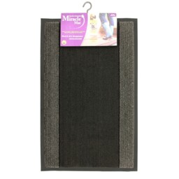 Jvl Miracle Striped Machine Wash Barrier Door Floor Mat, 40x60cm Or