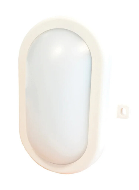 Outdoor Light White 5w Led Oval Bulkhead 4000k Ip65 Lyveco 9721w