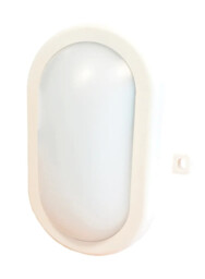 Outdoor Light White 5w Led Oval Bulkhead 4000k Ip65 Lyveco 9721w