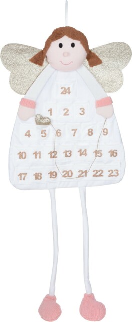 Christmas Angel Advent Calendar 120cm Felt Hanging Xmas Countdown 24