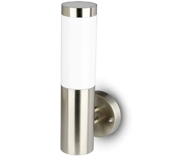 V-tac Vt-833 Led Outdoor Wall Light E27 Stainless Steel 1 Piece