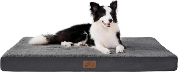Bedsure Large Dog Bed Washable - Orthopedic Dog Bed And Mattress Mat