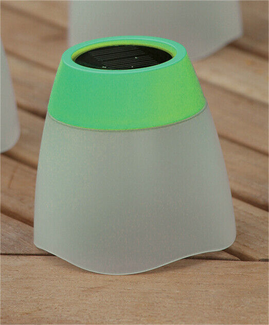 Luxform Led Outdoor Garden Camping Solar Powered Tumbler Table