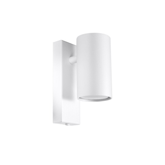 Modern Wall Light Utti Steel White Gu10 Led Sollux Lighting