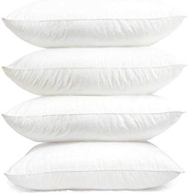 4 X Luxury Deluxe Pillows 4 Pack - Super Ultra Bounce Pillows Hollow