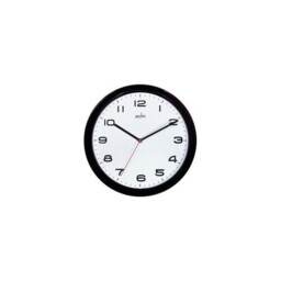 92/302 Acctim Clock Quartz 25.5cm Black