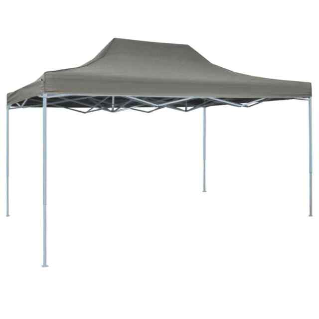 Professional Folding Party Tent 3x4 M Steel Anthracite Vidaxl