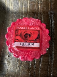 "Rare Retired Yankee Candle ""true Rose"" Wax Melt Tart - New/sealed"