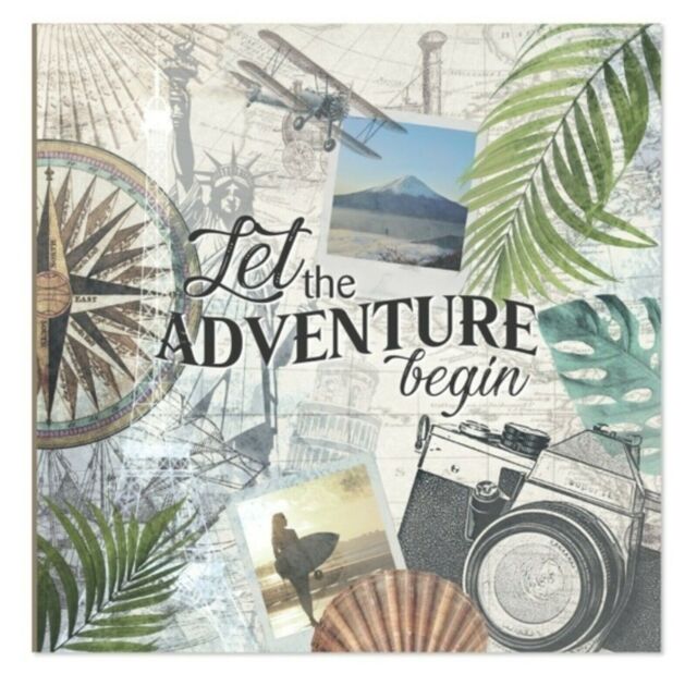 """adventure"" Themed 6""x4"" Size Holds 200 Photos Slip-in Type Memo Album"