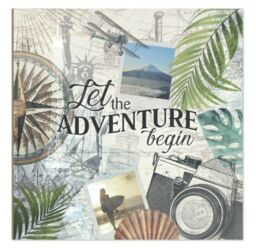 """adventure"" Themed 6""x4"" Size Holds 200 Photos Slip-in Type Memo Album"