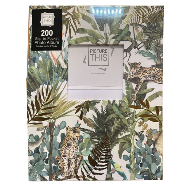 "6""x4"" Slip-in Photo Album With 200 / 300 Pockets"