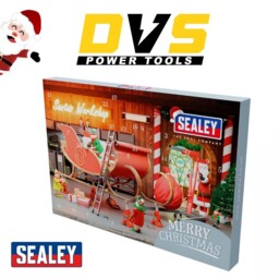 Sealey Avc004 Premier 40pc Advent Calendar Tool Kit 2024 Hi-viz Green