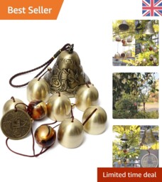 40cm Harmonious Metal Wind Chime With Tassel - Perfect Indoor &