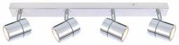 Modern 4 Way Ceiling Light Spotlights Adjustable Led Gu10 Lamp Kitchen