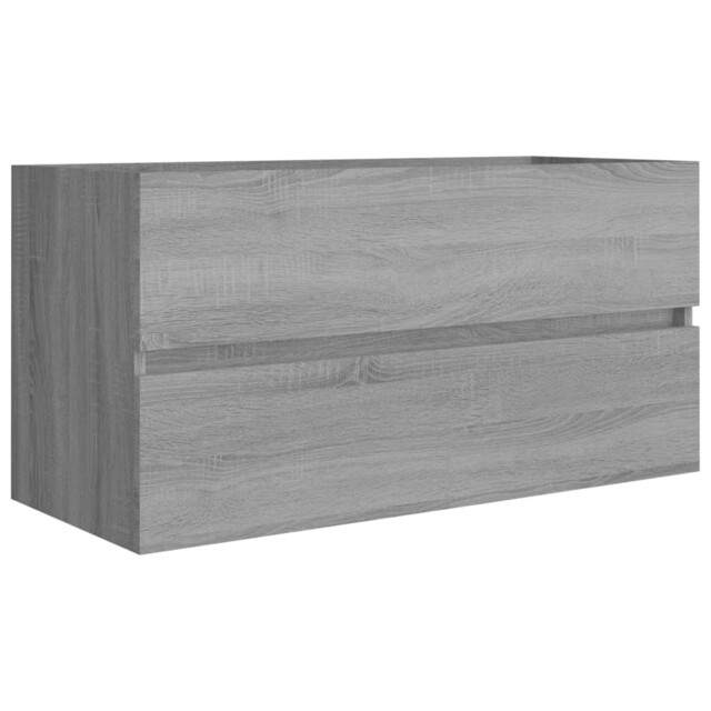 Sink Cabinet Bathroom Vanity Unit Wall Storage Cupboard Engineered