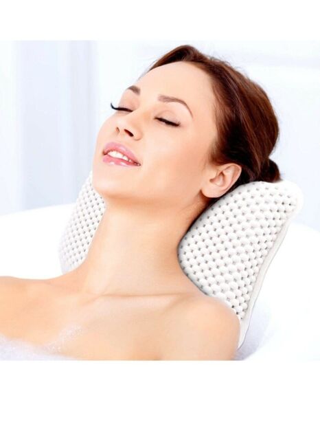 Bath Pillow, Bathtub Cushion Mattress With 7 Non-slip Suction Cups, 11