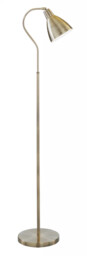 Floor Light Brass Libra Antique Searchlight 5026ab