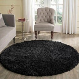 Shaggy Rugs Circular Round Rugs Living Room Soft Pile