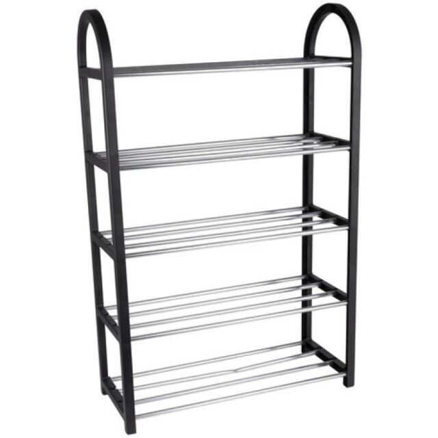 Show Rack, 5 Levels, 10-15 Pairs Of Shoes 77x50x20cm