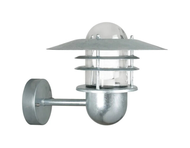 Outdoor Light Silver Agger Wall Ip54 Galvanized Steel Nordlux 74481031