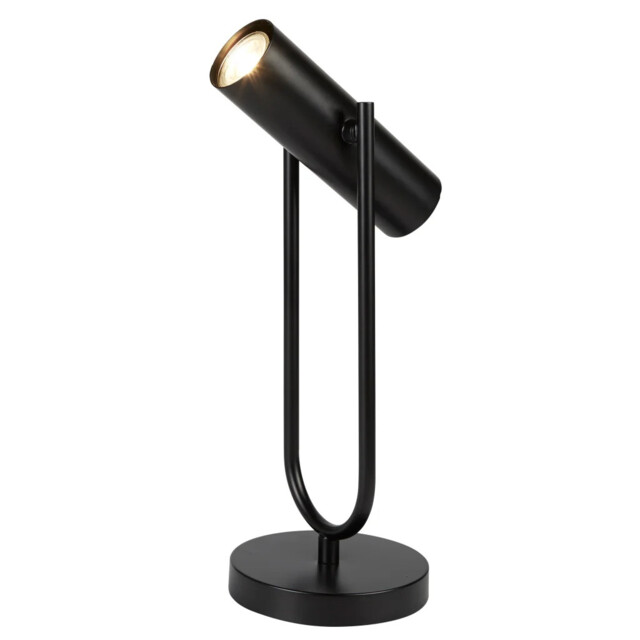 Table Light Black Telescope Adjustable Lamp Spot Searchlight 2791bk