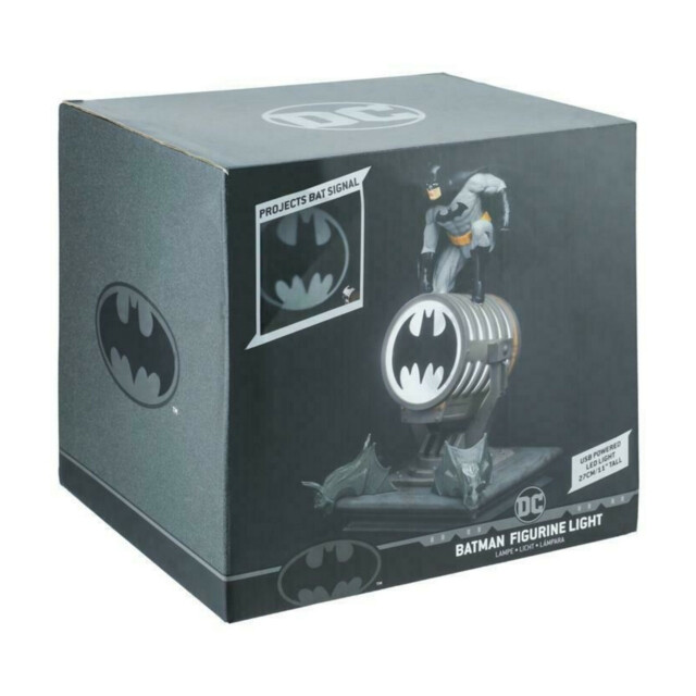 Paladone Official Dc Licensed Batman Figurine Bedroom Bedside Lamp Uk