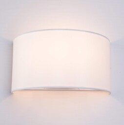 Harper Living Wall Light With Switch, E27 Es Wall Wash Reading Lamp