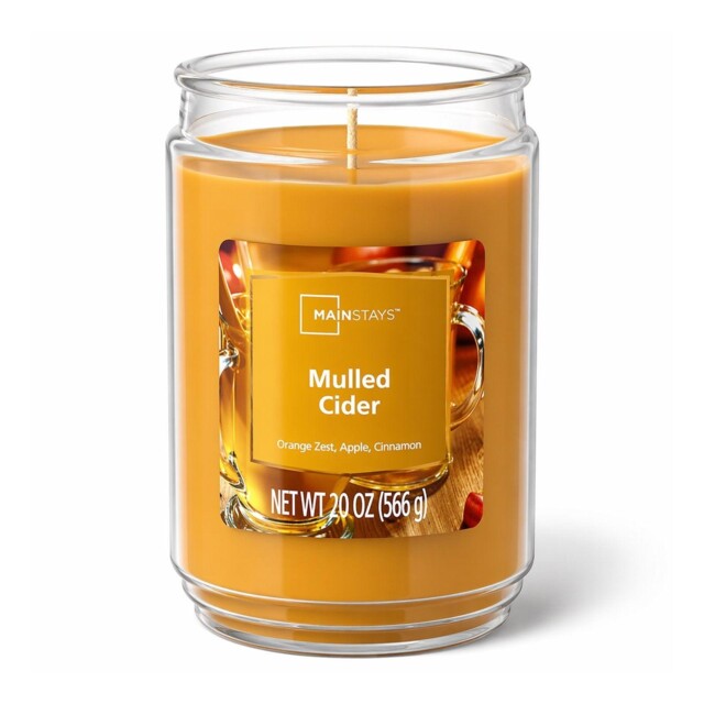 Mainstays Mulled Cider Scented Candle 20oz