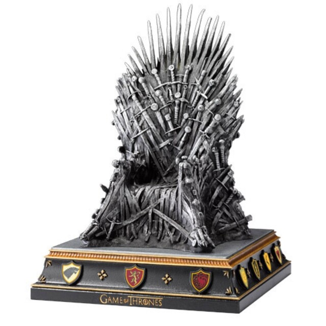 Noble Collection Game Of Thrones: Throne Of Iron Bookends (nn0071)